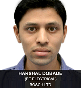 Placed Candidate Harshal Dobade